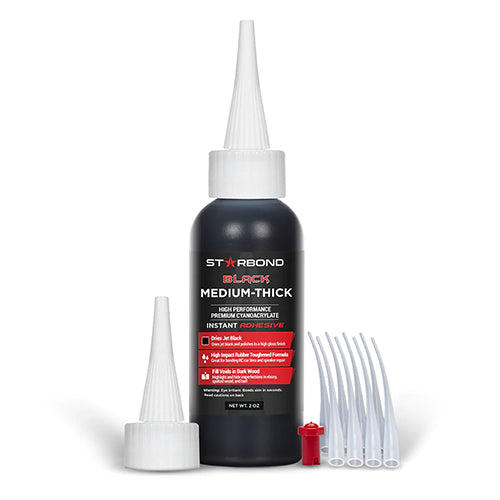 Starbond Svart Medium-Tykk. C.A-Lim 60 ml