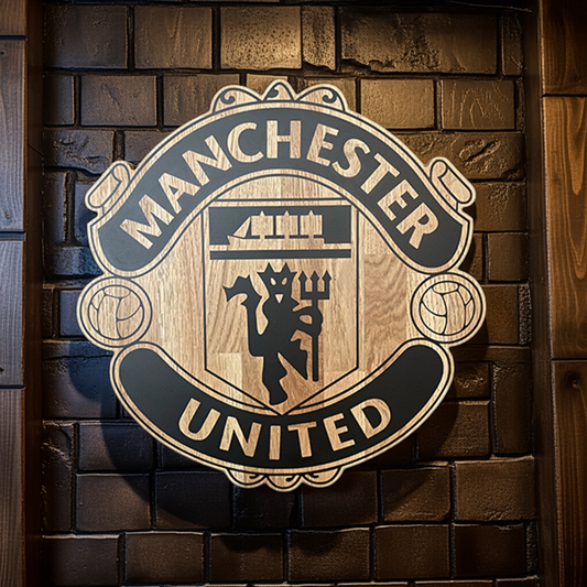 Epoxyskilt med Manchester United motiv