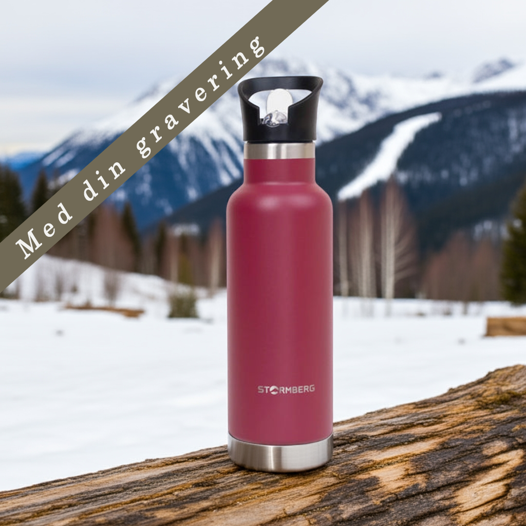 Termoflaske Katnosa 500ml med din gravering.