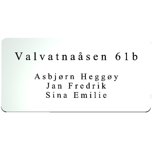 Postkasseskilt