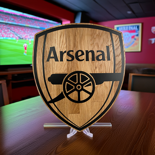 Epoxy skilt med Arsenal motiv
