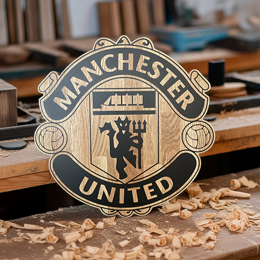 Epoxyskilt med Manchester United motiv