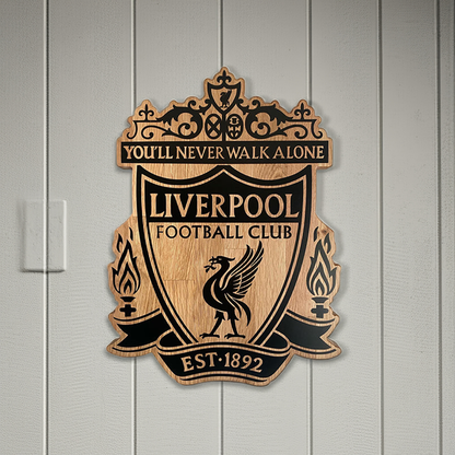 Epoxyskilt med Liverpool motiv